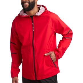 Spyder Mens Rain Jacket - Waterproof Lightweight Hooded Windbreaker, Outerwear Jacket for Golf, Hiking and Outdoor (S-XL)