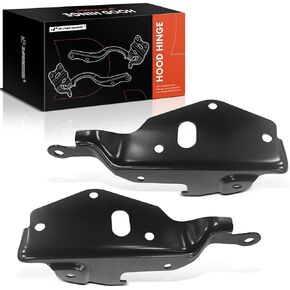 A-Premium Front Driver and Passenger Side Hood Hinges Pair Compatible with Chevy Silverado 1500 1999-2006, Tahoe 2000-2006, Suburban & GMC Sierra 1500, Yukon & Cadillac Escalade, # 12472770, 12472769
