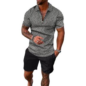Men's Short Sets,Men 2 Piece Outfits,Mens Short Sets 2 Piece Outfits,Men Short Sets Outfits,Summer Short Sets for Men