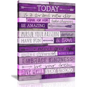 CGXART Inspirational Wall Art with Office Wall Decor for Bedroom Teen Girl Girl Wall Forts for Room Room Decor for Bedroom Word Artor For Home Galls Teenaage Girl Room Decord 12x16
