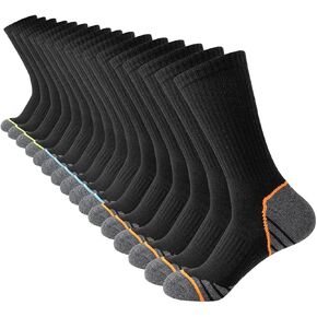 Joynée 8 أزواج رجالي رجال الجوارب الجوارب الطاقم الجوارب رطوبة العمل الجوارب الرياضية لتشغيل كرة السلة ، الحجم جورب: 10-13 in Kuwait