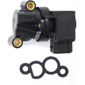 HiSport Idle Air Control Valve - Compatible with Hyundai Tucson 2.7L V6 Tiburon 2.7L V6 Santa Fe 2.7L V6 Tiburon 2.0L l4 Sonata 2.7L V6 2.4L l4 2.5L V6 Santa Fe 2.4L l4 3.5L V6 - Replace 3515033010