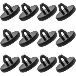 12PCS Car Brake Switch Stopper, 90541-06036 Rubber Auto Brake Light Switch Cushion, Universal Brake Pedal Stop Pad & Clutch Pedal Stopper Replacement for Most Cars Trucks