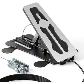 Universal Dual Brake Car Passenger Side Pedal Set – Stainless Steel Driver Assist Device with Adjustable Stand, Large Area Pedal, Double Bearing System – Ideal for Driving School & Instructor Training