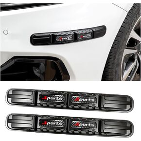 2PCS Car Bumper Guard Strip, Anti-Collision Vehicle Front Rear Protector Trim, Anti Scratch Automotive Patch Bumper Protection Cover Accessories, Universal for SUV Pickup Truck (Style A)