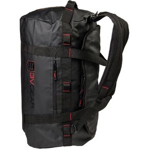 3VGear Smuggler Adventure Duffel Bag ، 45L - حقيبة من القماش الخشن للسفر ، الصالة الرياضية والرياضة ، حقيبة الظهر ، حمل المقبض ، فتحة كبيرة على شكل D ، أشرطة قابلة للإزالة - 45 لترًا