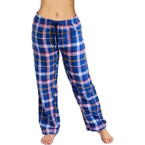 Active Club Cotton-Blend Flannel Pajama Pants for Women (Small - 2X sizes) in Kuwait