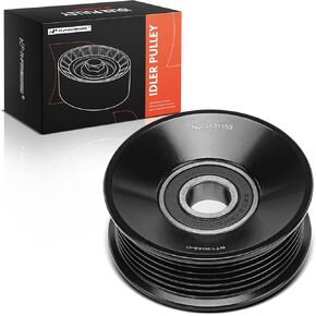A-Premium Belt Idler Pulley متوافقة مع Ford Mustang 1999-2004 2007-2014 ، Crown Victoria 1999-2011 & Lincoln Town Car 1999-2011 & Mercury Grand Marquis 2000-2011 ، 4.6L 5.4L 5.8L