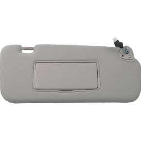Dasbecan اليسار جانب السائق Sun Visor مع ضوء متوافق مع نيسان مورانو 2009 2010 2011 2012 2013 2014 Gray 96401-1AA1B