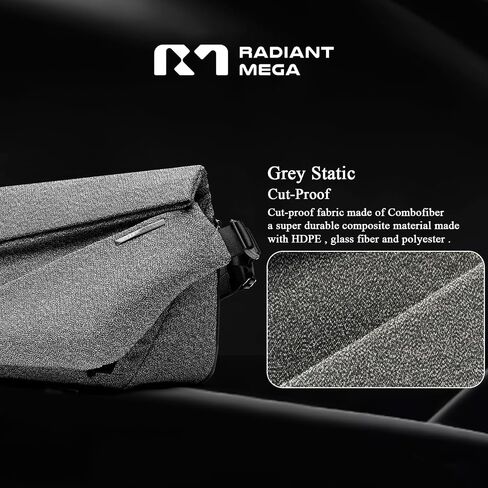 NIID Radiant Mega Sling Bag for Men - Crossbody Bag Chest Shoulder Backpack Messenger Perfect for Travel Work Urban Outdoor in Kuwait
