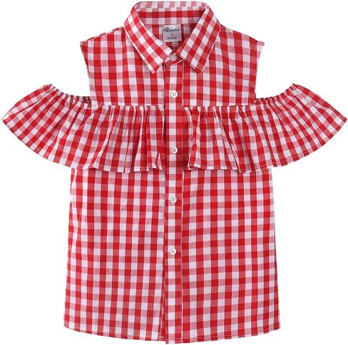NOOMELFISH GIRLS FUNGLE TOP COTTER TOP BUTTER BUNTER MORTLAY BUNTER DOWN DOWN (4-12 years) in Kuwait