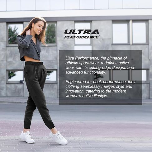 Ultra Performance Cargo Jogger Pants for Women 2 Pack Womens Hiking Pants Quick Dry Stretch Lightweight Cargo Joggers in Saudi Arabia