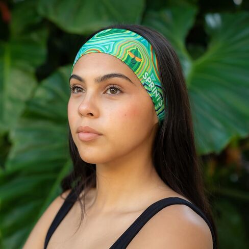 Moisture Wicking Tie On Headbands|Unisex, One Size, Adjustable, Quick Dry Sports Headband for Running, Gym, & Training in Saudi Arabia