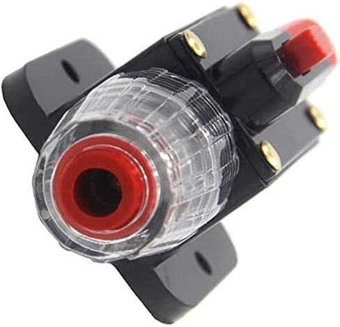 ZOOKOTO 12V-24V DC 15A Car Audio Inline Circuit Breaker Reset Fuse Holders Inverter for Stereo Switch System Protection 15 Amp in Saudi Arabia