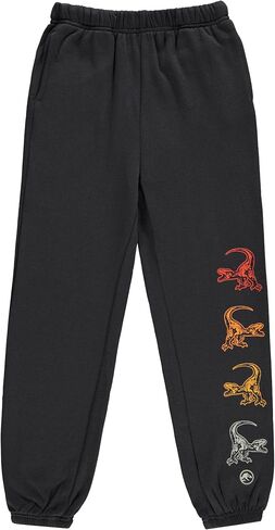 Jurassic Park Boys Dinosaurs Jogger Sweatpants -Little and Big Boys Sizes 4-7 in Saudi Arabia