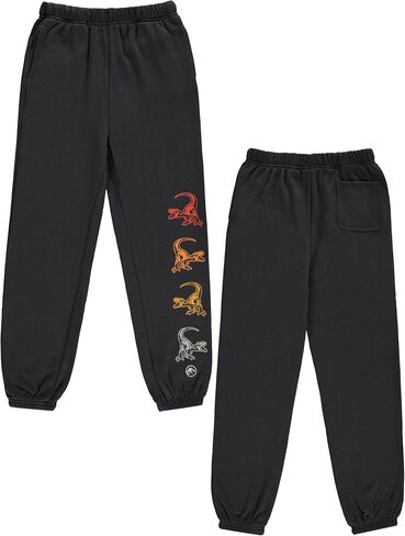Jurassic Park Boys Dinosaurs Jogger Sweatpants -Little and Big Boys Sizes 4-7 in Saudi Arabia