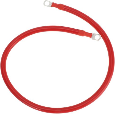 1 كمبيوتر كابل عالمي لعاكس البطارية 3/8 "LUG 2.5 قدم كابل البطارية 3 AWG GAUGE RED TINDENS in Kuwait