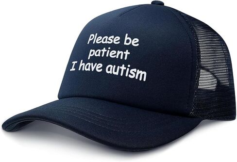 Funny Trucker Hats for Women Men Black&White Inappropriate Hat Adjustable Snapback Mesh Baseball Cap Fun Gag Gifts in Saudi Arabia