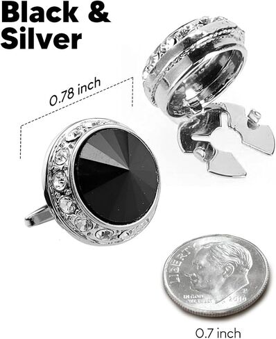 Vittorio Vico Button Covers by Classy Cufflinks in Saudi Arabia