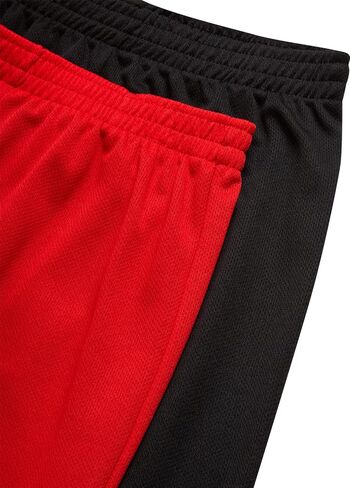 Pro Athlete Boys Shorts Set-4 قطع تي شيرت الأداء الجاف وسرون كرة السلة (4-16) in Kuwait