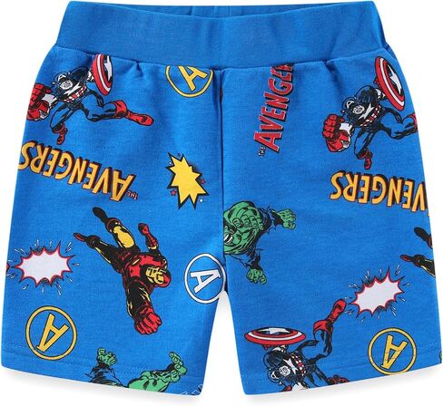 Marvel Avengers Boys Short Sleeve T-Shirt and French Terry Shorts Set for Toddler and Big Kids in Saudi Arabia