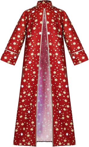 Adults Wizard Costume Wizard Cloak Stars Magician Cape and Hat Witch Cloak in Saudi Arabia