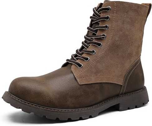 COSIDRAM Men's Casual Oxford Boots Classic Suede Chukka Boots Comfort Lace Up Business Dress Shoes in Kuwait