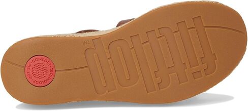 FitFlop Women's Platfforms Espadrille Leather Fisherman Wedge Sandals in Saudi Arabia