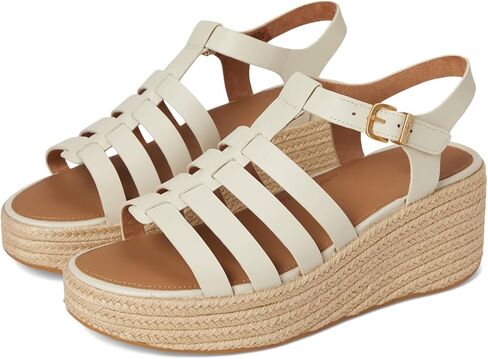 Fitflop Women's Platfforms Espadrille Leather Fisherman Sandals Wedge in Kuwait