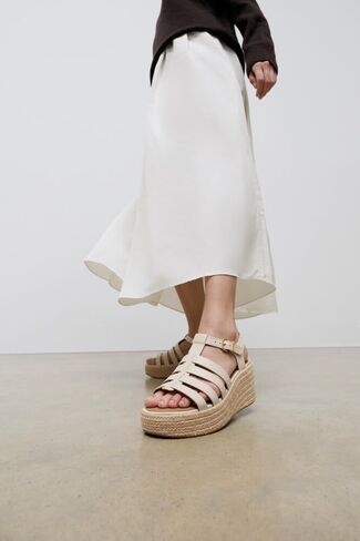 Fitflop Women's Platfforms Espadrille Leather Fisherman Sandals Wedge in Kuwait
