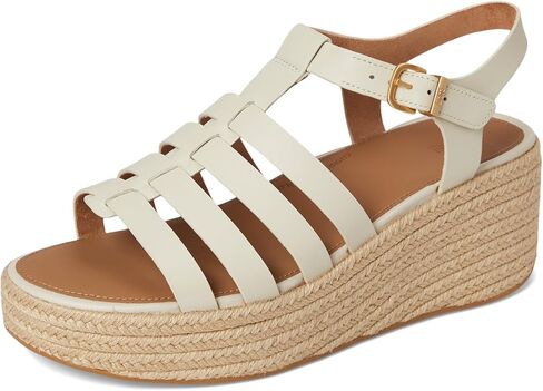 Fitflop Women's Platfforms Espadrille Leather Fisherman Sandals Wedge in Kuwait