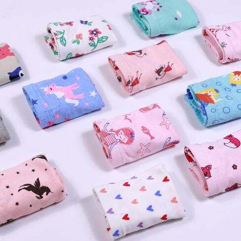 FINIHEN GIRLS CORTON COTTON UNDDEAR TODDLER BARSALS BANDIATES Kids Multipacks. in Kuwait