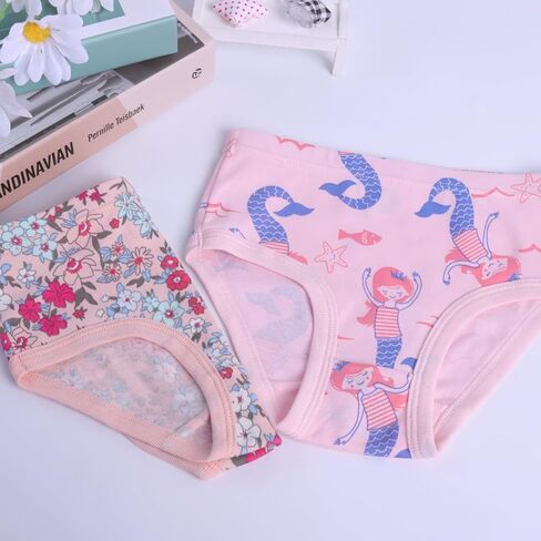 FINIHEN GIRLS CORTON COTTON UNDDEAR TODDLER BARSALS BANDIATES Kids Multipacks. in Kuwait