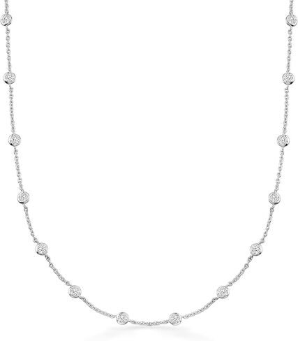 روس سايمونز 4.50 CT. T.W. قلادة محطة CZ in Kuwait