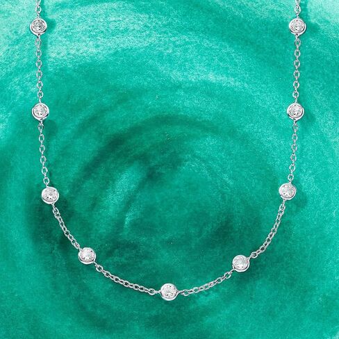 روس سايمونز 4.50 CT. T.W. قلادة محطة CZ in Kuwait