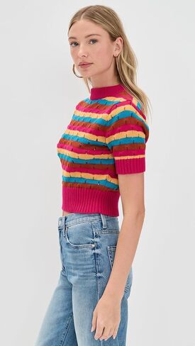 MOTHER Women's The Mock 10 Sweater in Saudi Arabia