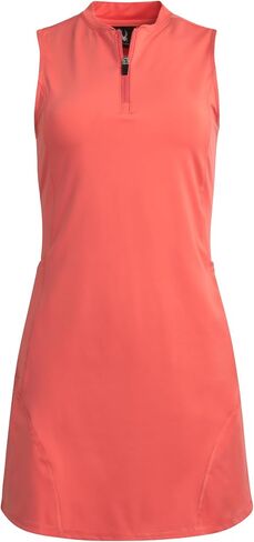 Spyder Womens Athletic Dress - Sleeveless Tennis Dress with Pockets, Quick-Dry Quarter Zip Golf Dresses for Women (S-XL) in Kuwait
