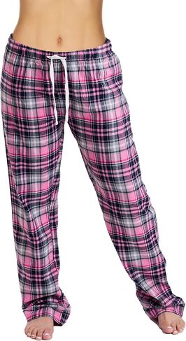 Active Club Cotton-Blend Flannel Pajama Pants for Women (Small - 2X sizes) in Saudi Arabia