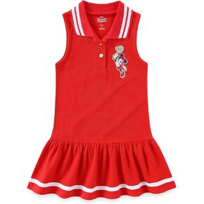 Disney Minnie Mouse Girls Sleeveless Tennis Dress for Toddler and Big Kids