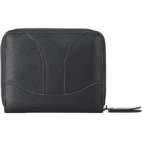 ZUFECY Genuine Leather Credit Card Holder, Travel Organizer with 24 Card Slots, Coin Zipper Pocket and Anti-Theft Design, Essential for Travel, Cards, ID Cards, Passport