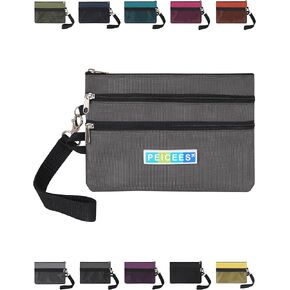 Peicees World Travel Essentials Currency and Passport Organizers Cash Cards Tickets Holder RFID Blocking Wallet, Black