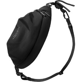 Sling Bag Lightweight Slim Crossbody Bag for Men Anti-theft Chest Shoulder Backpack Waterproof Sleek Casual Daypack for Travel Outdoor Hiking Biking