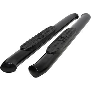 Westin 21-24115 PRO TRAXX 4 Oval Nerf Bars fits 2019-2025 Silverado Sierra 1500 2020-2025 Silverado Sierra 2500 3500 Standard Cab Black Pair