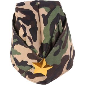 Toyvian Airline Beret Hat Yacht Cap Camouflage Sailor Hat Hats for Women Nautical Hats Party Sailor Dance Hat Russian Captain Sailor Cap for Party Supplies Cosplay Favors