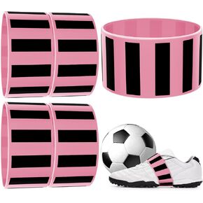 Eyourlife Soccer Cleat Lace Cover & Football Shoe Band - 4PCS Silicone Shoe Bands for Soccer and Football Cleats