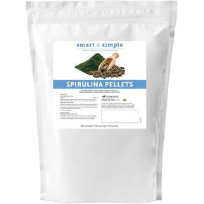 SMARTPAK Smart & Simple Spirulina Pellets for Horses Immune Support, Respiratory Supplement for Horses | Convenient and Tasty Apple Banana Flavor | 3.7 lb Bag