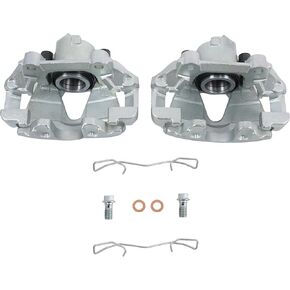 Disc Brake Caliper with Bracket Replacement for Jetta 1996-2005 Replacement for Golf Front LH and RH 19-B2014 19-B2015