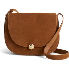 Madewell The Dakota Large Saddle Bag, Aged Cognac