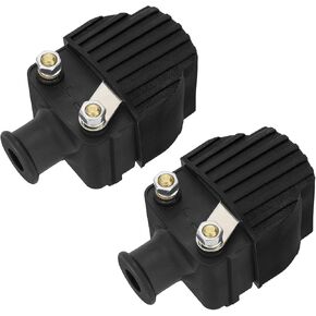 M MATI Ignition Coil 2PCS for Mercury-Mercruiser 2 Stroke 6-250HP E2.5-300HP for Chrysler Force 40HP 50HP 1992-1995 70HP 90HP 120HP 1990-1995 150HP 1989-1994 832757A4 7370A13 339-832757A4 339-7370A13