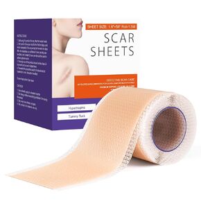 Women's Medical soft silicone scar sheets(1.6"x59"),keloid bump removal,keloid scar treatment hydrocolloid roll,silicone scar sheets,silicone scar tape for surgical scars wrinkles